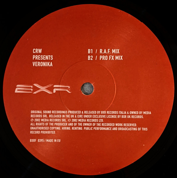 CRW Presents Veronika - Precious Life | BXR UK (BXRF 0395) - 4