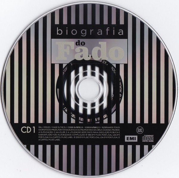 Various - Biografias Do Fado | EMI Music Portugal (50999 9 47679 2 6) - 3 Various - Biografias Do Fado | EMI Music Portugal (50999 9 47679 2 6) - 3