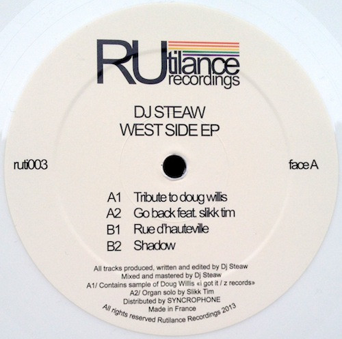 DJ Steaw - West Side EP | Rutilance Recordings (ruti003) - 2