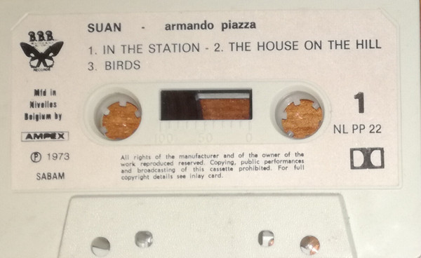 Armando Piazza - Suàn | B.B.B. Beautiful Black Butterfly Records (NL PP 22) - 3
