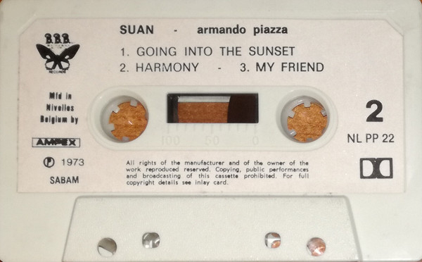 Armando Piazza - Suàn | B.B.B. Beautiful Black Butterfly Records (NL PP 22) - 4