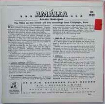 Amália Rodrigues - Amália | Columbia (SEG 7922) - 2 Amália Rodrigues - Amália | Columbia (SEG 7922) - 2
