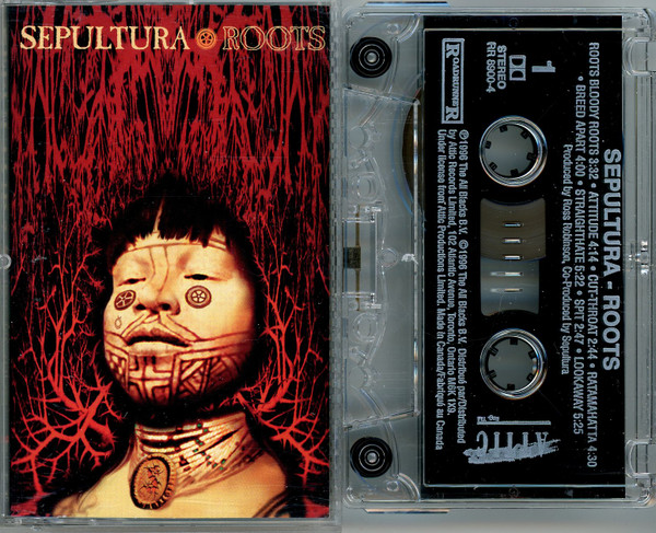 Sepultura - Roots [Cassette] | Roadrunner Records (RR 8900-4) - 2