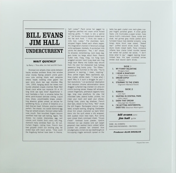 Bill Evans & Jim Hall - Undercurrent | Dol (DOL779HG) - 2 Bill Evans & Jim Hall - Undercurrent | Dol (DOL779HG) - 2