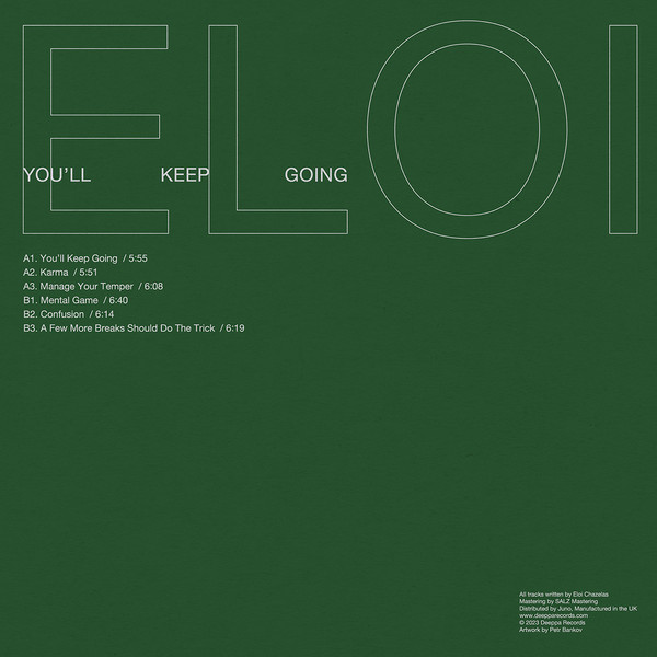 Eloi - You'll Keep Going | Deeppa Records (DEEPPA07) - 2