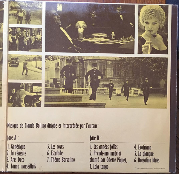 Claude Bolling - Borsalino | Paramount Records (2C 064-91252) - 3 Claude Bolling - Borsalino | Paramount Records (2C 064-91252) - 3