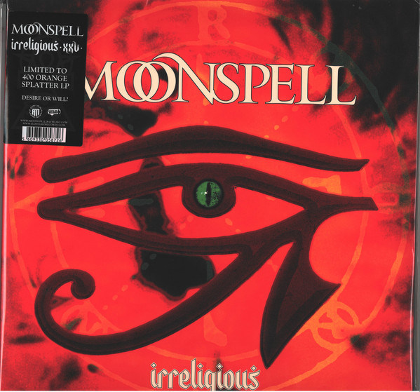 Moonspell - Irreligious | Alma Mater Records (AMR-MMXXI-XXX)