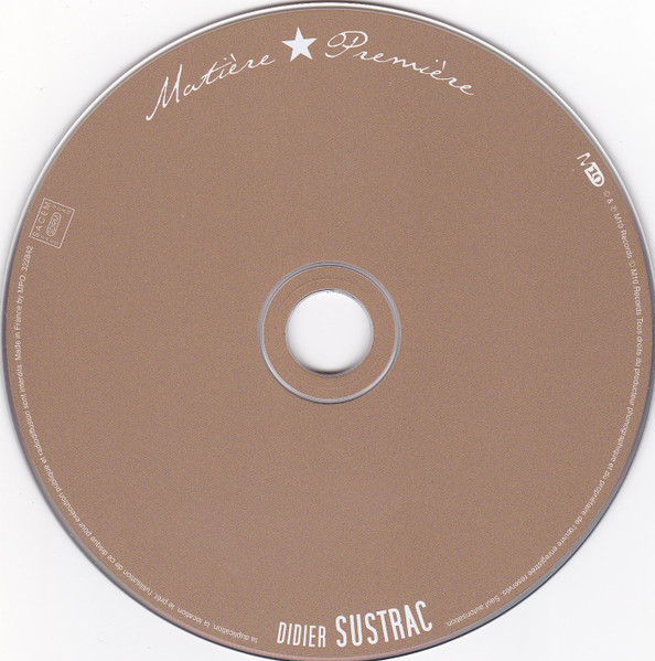 Didier Sustrac - Matiere Premiere | M10 (322842) - 4 Didier Sustrac - Matiere Premiere | M10 (322842) - 4