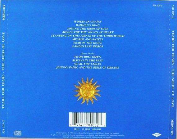 Tears For Fears - The Seeds Of Love | Mercury (558 105-2) - 2