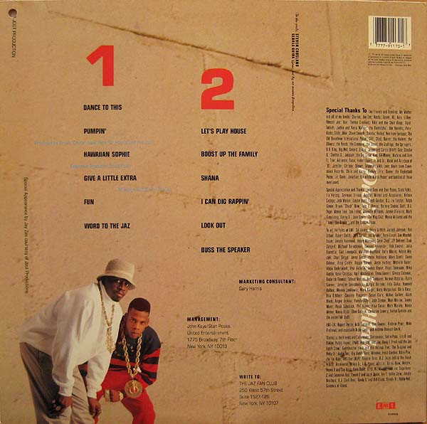 The Jaz - Word To The Jaz | EMI (E1-91170) - 2