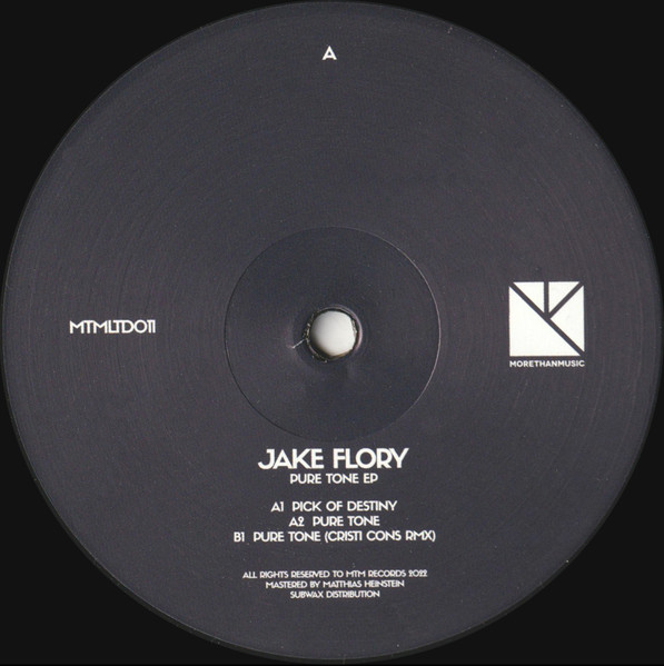 Jake Flory - Pure Tone | More Than Music (MTMLTD011)