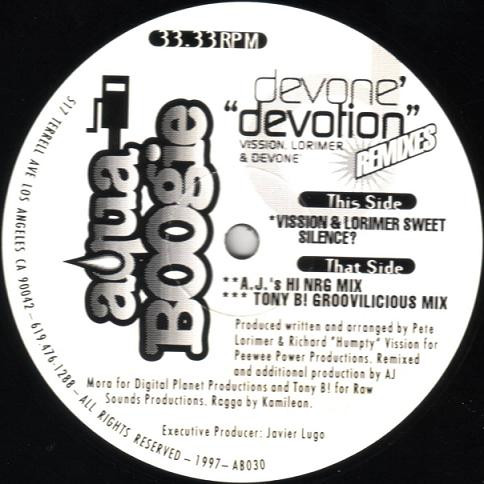 Devoné - Devotion Remixes | Aqua Boogie Records (AB043)