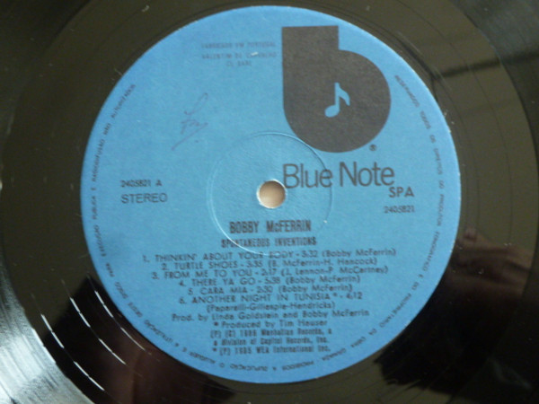 Bobby McFerrin - Spontaneous Inventions | Blue Note (2405821) - 3