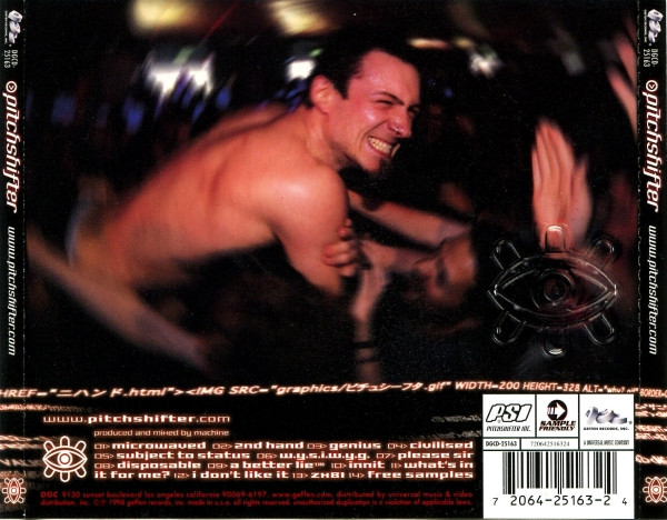 Pitchshifter - www.pitchshifter.com | DGC (DGCD-25163) - 2 Pitchshifter - www.pitchshifter.com | DGC (DGCD-25163) - 2