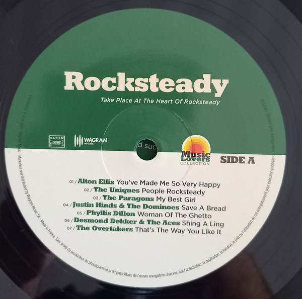 Various - Rocksteady (Take Place At The Heart Of Rocksteady) | Wagram Music (3422336) - 2