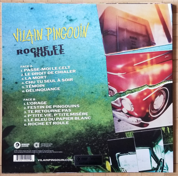 Vilain Pingouin - Roche Et Roule | Pingouin Records (VPR5-4992) - 2 Vilain Pingouin - Roche Et Roule | Pingouin Records (VPR5-4992) - 2