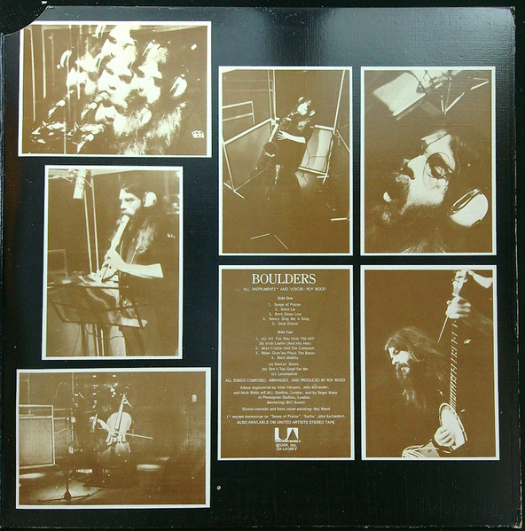 Roy Wood - Boulders | United Artists Records (UA-LA168-F) - 3 Roy Wood - Boulders | United Artists Records (UA-LA168-F) - 3