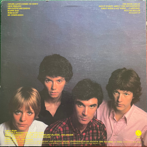 Talking Heads - Talking Heads: 77 | Sire (SR 6036) - 2 Talking Heads - Talking Heads: 77 | Sire (SR 6036) - 2