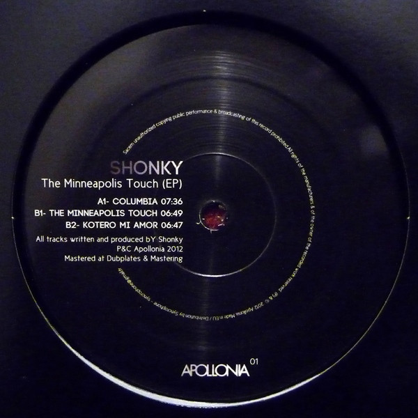 Shonky - The Minneapolis Touch (EP) | Apollonia (APOLLONIA 01)