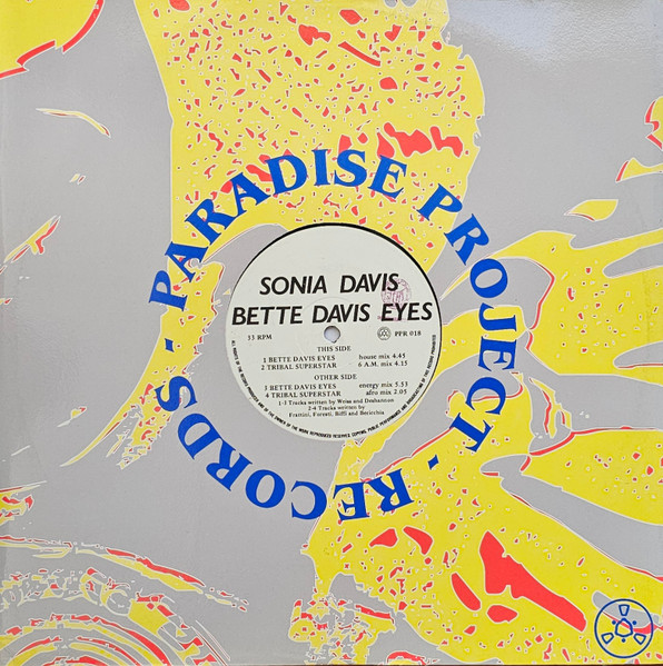 Sonia Davis - Bette Davis Eyes | Paradise Project Records (PPR 018) - main Sonia Davis - Bette Davis Eyes | Paradise Project Records (PPR 018) - main