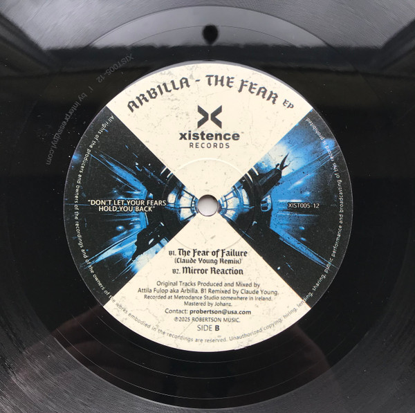 Arbilla - The Fear EP | Xistence Records (XIST005-12) - 2