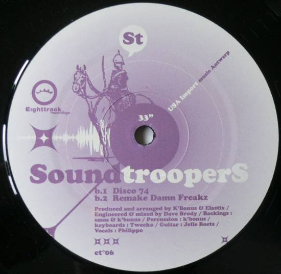Soundtroopers - Damn Freakz | Eighttrack Recordings (ET.06) - 2