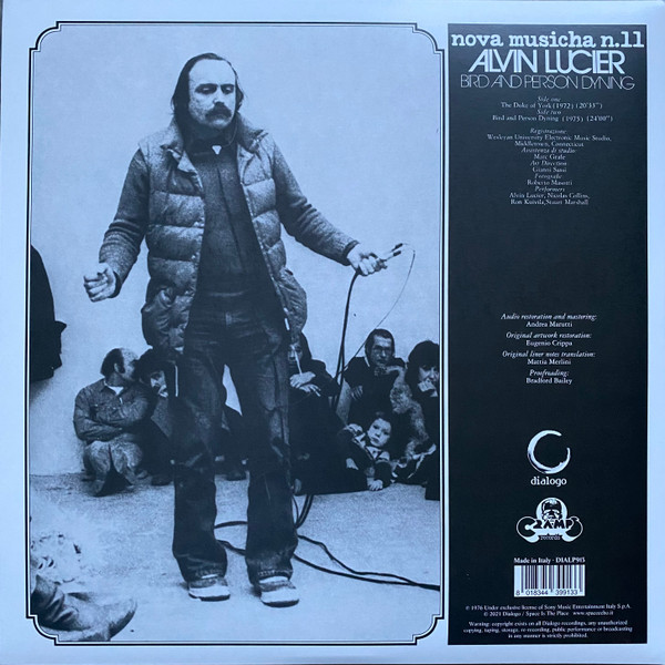 Alvin Lucier - Bird And Person Dyning | Dialogo (DIALP913) - 2 Alvin Lucier - Bird And Person Dyning | Dialogo (DIALP913) - 2