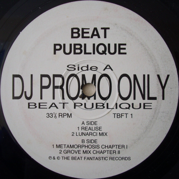 Beat Publique - Realise | The Beat Fantastic Records (TBFT 1)