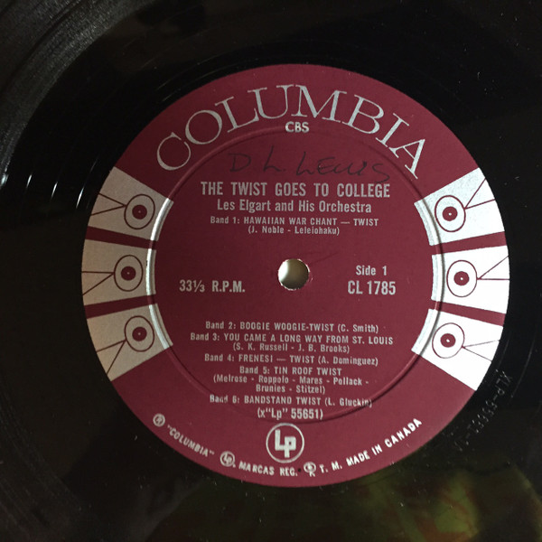 Les Elgart And His Orchestra - The Twist Goes To College | Columbia (CL 1785) - 3 Les Elgart And His Orchestra - The Twist Goes To College | Columbia (CL 1785) - 3