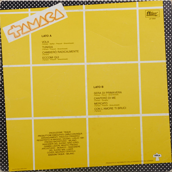 Ricky Tamaca - Tamaca | F1 Team (LP 3361) - 2