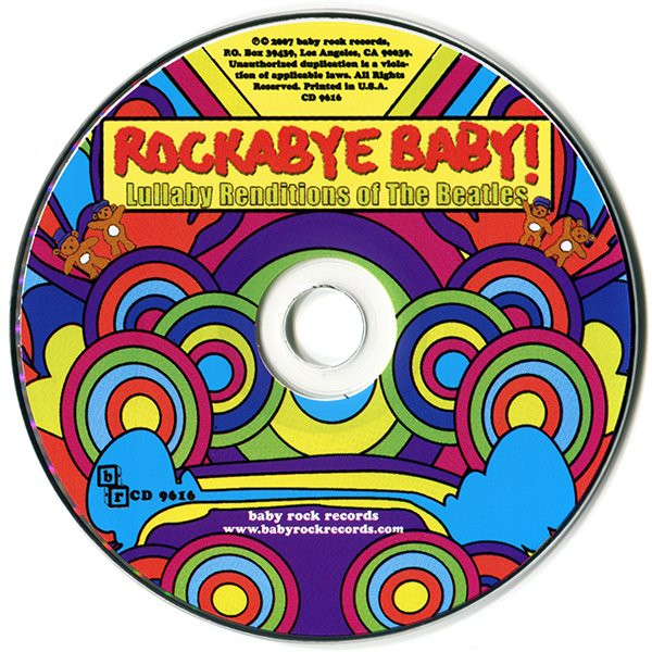 Michael Armstrong - Rockabye Baby! Lullaby Renditions Of The Beatles [CD] | Baby Rock Records (CD 9616) - 3