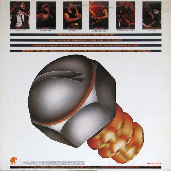 Point Blank - The Hard Way [Vinyl] | MCA Records (MCA-5114) - 2