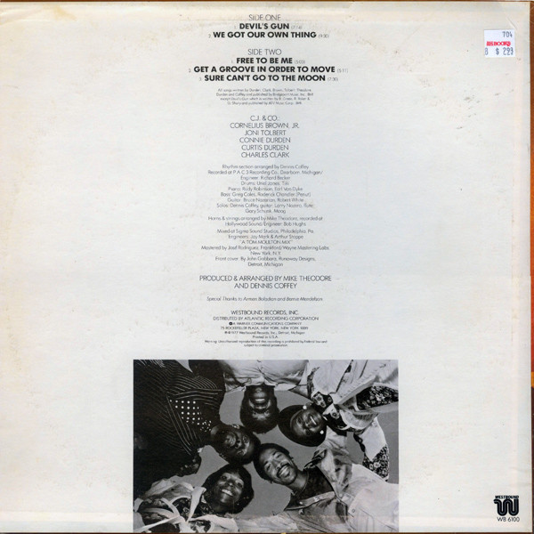C.J. & Co - Devil's Gun | Westbound Records (WB 6100) - 2 C.J. & Co - Devil's Gun | Westbound Records (WB 6100) - 2