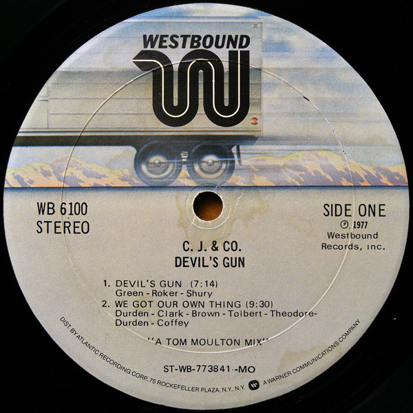 C.J. & Co - Devil's Gun | Westbound Records (WB 6100) - 3 C.J. & Co - Devil's Gun | Westbound Records (WB 6100) - 3