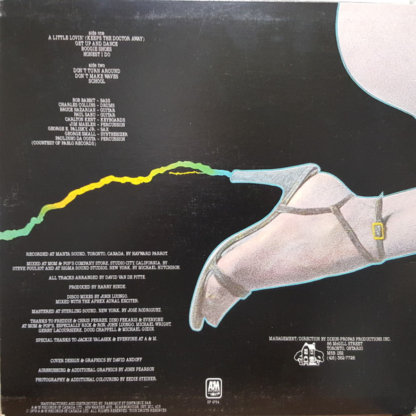 The Raes - Dancing Up A Storm [Vinyl] | A&M Records (SP 4754) - 2