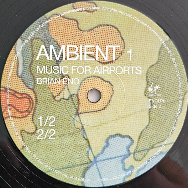 Brian Eno - Ambient 1 (Music For Airports) | Virgin EMI Records (ENOLP6) - 4