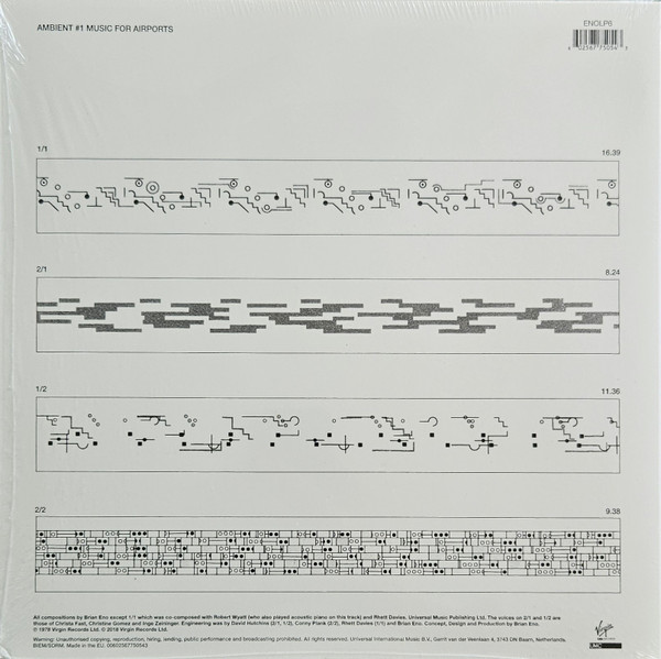 Brian Eno - Ambient 1 (Music For Airports) | Virgin EMI Records (ENOLP6) - 2