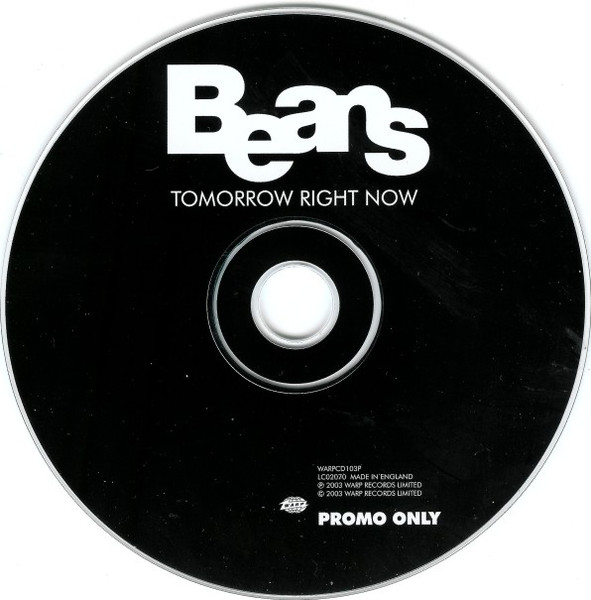 Beans - Tomorrow Right Now | Warp Records (WARPCD103P) - 3