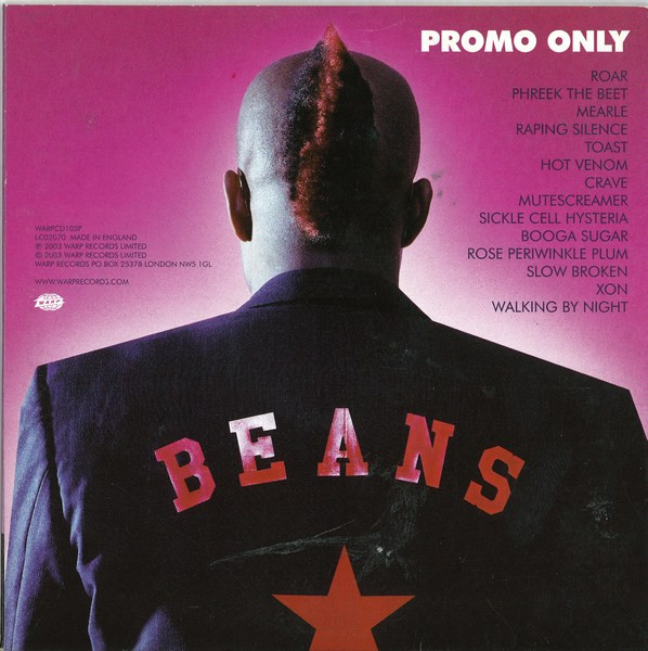 Beans - Tomorrow Right Now | Warp Records (WARPCD103P) - 2