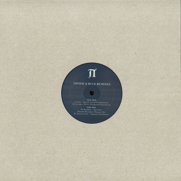 Various - Divide & Rule Remixes | Pi Electronics (PEVA04) - 2 Various - Divide & Rule Remixes | Pi Electronics (PEVA04) - 2
