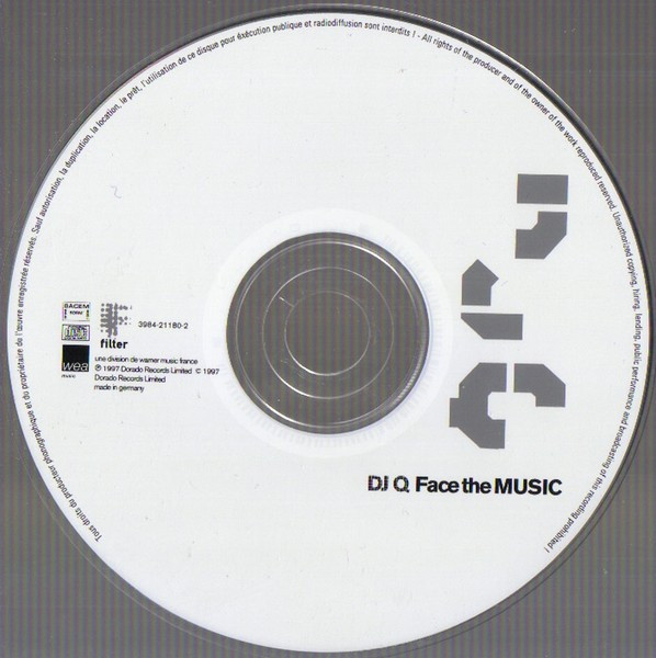 DJ Q - Face The Music | Filter (3984-21180-2) - 3