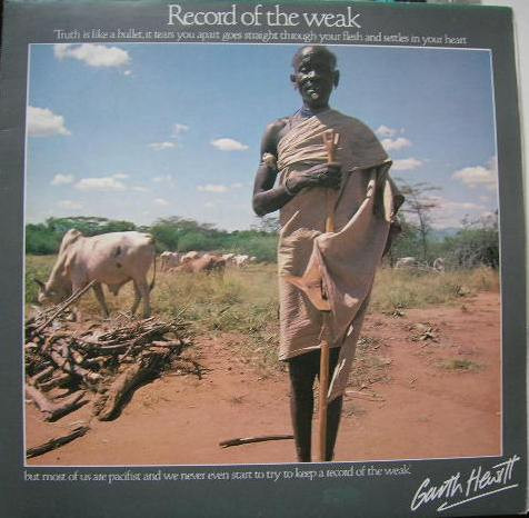 Garth Hewitt - Record Of The Weak | Tear Fund (TF 1001) - main Garth Hewitt - Record Of The Weak | Tear Fund (TF 1001) - main