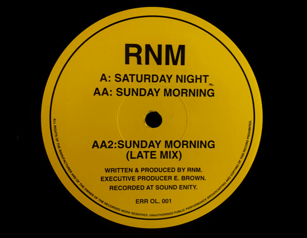RNM - Saturday Night / Sunday Morning | Screw Loose (ERR OL. 001) - 2 RNM - Saturday Night / Sunday Morning | Screw Loose (ERR OL. 001) - 2