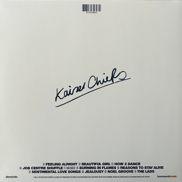 Kaiser Chiefs - Kaiser Chiefs' Easy Eighth Album | V2 (VVNL46971) - 2