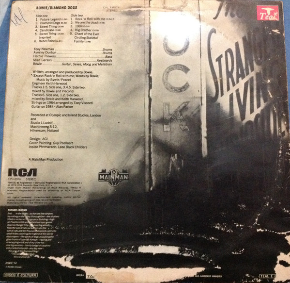 David Bowie - Diamond Dogs | RCA Victor (CPL-1-0576) - 2
