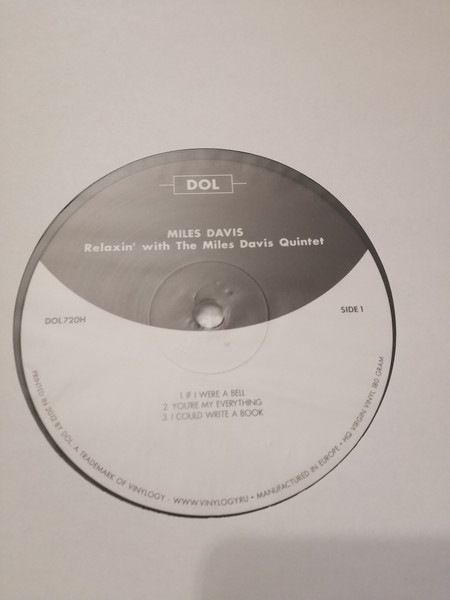 The Miles Davis Quintet - Relaxin' With The Miles Davis Quintet | DOL (DOL720H) - 3 The Miles Davis Quintet - Relaxin' With The Miles Davis Quintet | DOL (DOL720H) - 3
