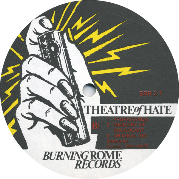 Theatre Of Hate - Do You Believe In The Westworld | Burning Rome Records (BRR T2) - 4