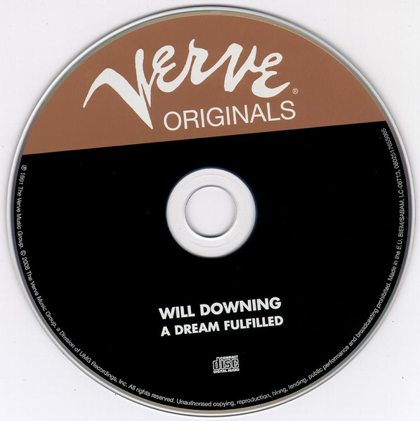 Will Downing - A Dream Fulfilled | Verve Records (0602517655065) - 3 Will Downing - A Dream Fulfilled | Verve Records (0602517655065) - 3