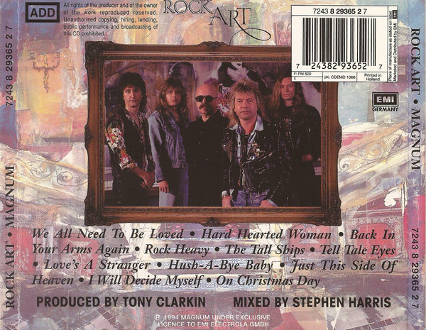 Magnum - Rock Art | EMI Germany (7243 8 29365 2 7) - 2