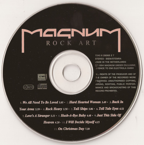 Magnum - Rock Art | EMI Germany (7243 8 29365 2 7) - 3